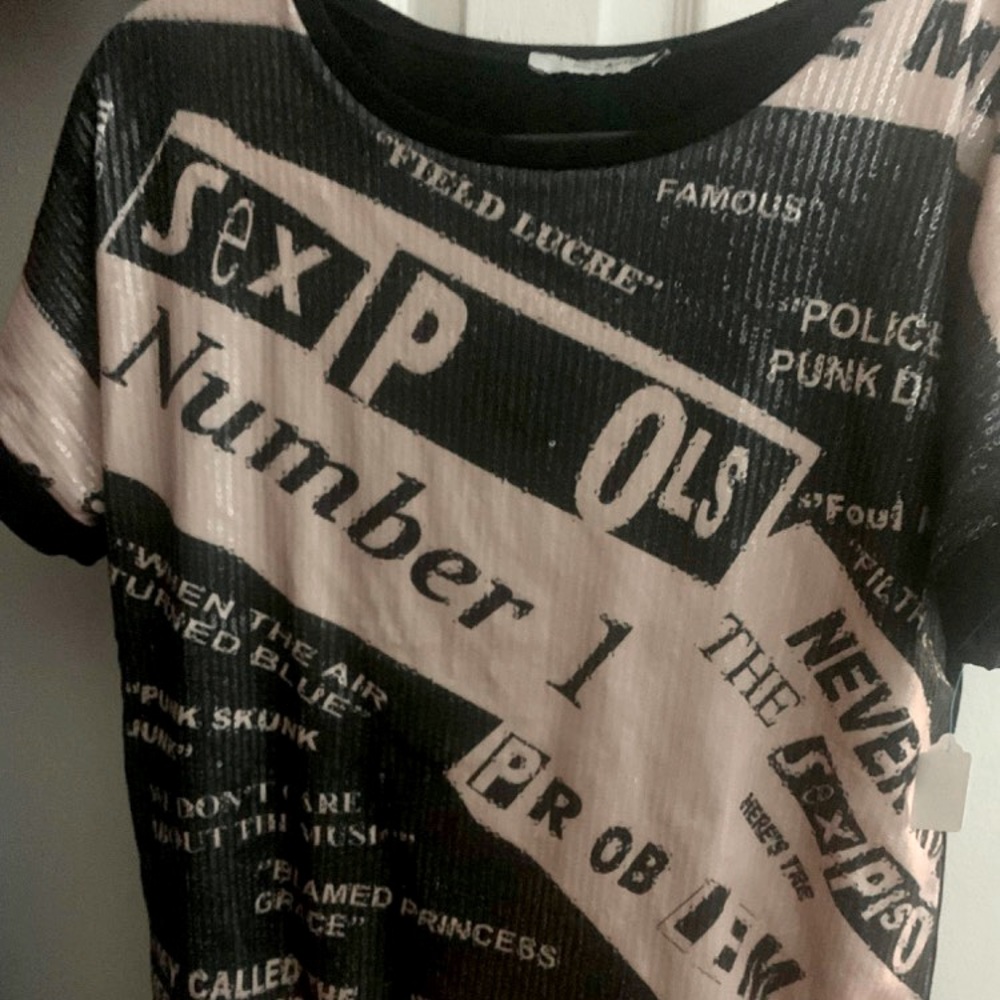 (NEW) Sex Pistols Shirt Size Women’s Large